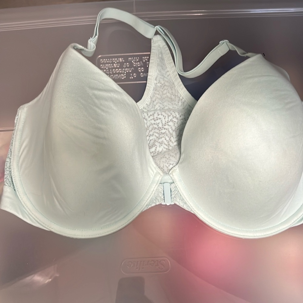 Victoria secret razorback teal blue lace top